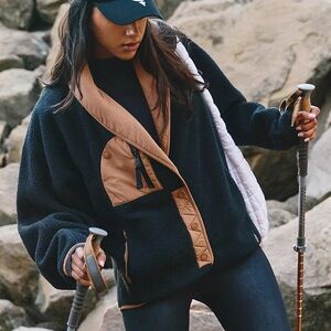 Free People Hit The Slopes Shawl Jacket XS